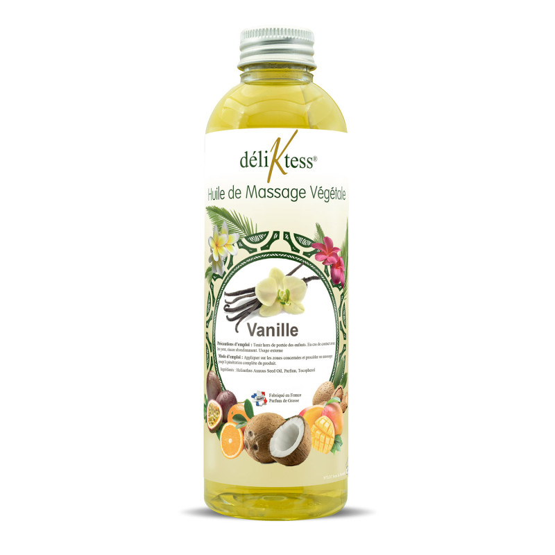 Huile de massage Vanille 200 ml